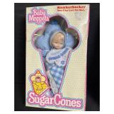 Knickerbocker Baby Moppets Sugar Cones - 2 Dolls (Blue & Pink)