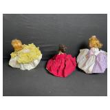 Madame Alexander Dolls - Meg, Amy & Mamie Vintage 1950s Set