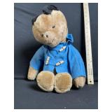 Eden Toys Teddy Bear - Sewn in Haiti Blue Coat