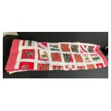 Nordic Pattern Knit Sweater Lot + Orange Cardigan + Holiday Quilts & Textiles Bundle