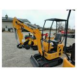 ZJZ-12 MINI EXCAVATOR YELLOW