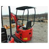 ZJZ-12 MINI EXCAVATOR ORANGE