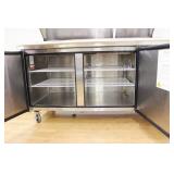 BISON BPT 67", 2 Door, Pizza Prep Table Refrigerator Commercial NSF