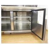 BISON BPT 67", 2 Door, Pizza Prep Table Refrigerator Commercial NSF