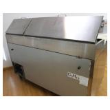BISON BPT 67", 2 Door, Pizza Prep Table Refrigerator Commercial NSF