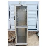 Lockwood CA72-RR18-CDD-R Dutch Door Display Cabinet, 18 Pan Capacity