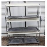 Floralight 48S2, Plant Table & Fluorescent Grow Lights