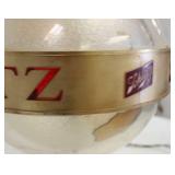 SCHILTZ Beer Globe Bar Light Sign Vintage