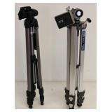 Camera Tri Pods Lot Of 2 Tri Pods For Cameras