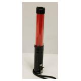 Bright LED Safety Traffic Baton Flashlight Stick With Self Whistle, Front Light & Magnetic Base. New In Box