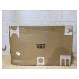 Costway Linen Accent Chair Living Room Chair with Soft Padded Seat and Backrest-Gray