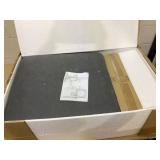 Costway Linen Accent Chair Living Room Chair with Soft Padded Seat and Backrest-Gray