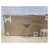 Costway Modern Dining Chairs Set of 2 with Rubber Wood Frame, Slat