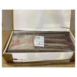 Costway Modern Dining Chairs Set of 2 with Rubber Wood Frame, Slat