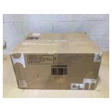 Costway Executive PU Leather Guest Chair Reception Side Arm Chair Upholstered (Maybe Missing Hardware)