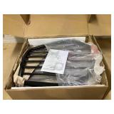 HAPPYGRILL 2 Pieces Wooden Dining Chairs Set, Vintage Armless Windsor Chairs, Kitchen Dining Chairs with Backrest, Black