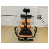 Costway Core Ab Trainer Bench Abdominal Stomach Exerciser Workout Gym Fitness Machine (Slightly Used)