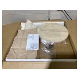 Tangkula Solid Wood Cat Tree, 4-in-1 Building Block Large Cat Tower with Space Capsule Nest, Sisal Scratching Posts