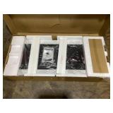 Soozier Home Gym Treadmill, Walking / Jogging Exercise Machine w/ LCD Monitor, White