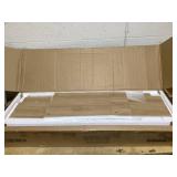 HOMCOM Kitchen Sideboard Cabinet, Boho Entryway Cabinet with Decorative Rattan Doors and Drawers for Dining Room, Oak