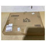 HOMCOM Motorcycle Tire Changer Stand with Adjustable Bead Breaker, Fit for 16-22in Tyres