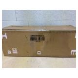 BreeBe - Pre-Lit Artificial Christmas Tree with Soft White LEDs  9ft - Green