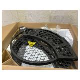 BALI OUTDOORS Fire Pits Outdoor Wood Burning Firepit Grill, 32 Inch Fire Bowl