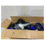 Costway 6V Kids Motorcycle, Electric Ride On Car Toy with Training Wheels, Working Headlight, Horn & Music, Battery Powered Ride On Motorcycle Toy for Toddler Kids Boys Girls Ages 3-6, Blue