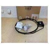 Total Tactic SP37875BK 18 In. Basketball Rim Goal Replacement With All Weather Net & Mounting Hardware - Black