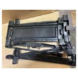 GOFLAME 2-Door Storage Cabinet, 68 Plastic Tool Organizer with 3 Adjustable Shelves, Detachable Legs & Locking Holes, Multipurpose Shelving Cabinet for Garage, Office, Warehouse