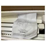 Wooden Dining Chairs Set of 2, Slat Tilt Backrest, White (Minor Transit Damage)