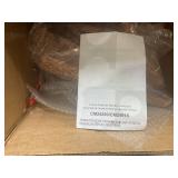 Costway - 3 PCS Lighted Christmas Reindeer Family Set Holiday Decoration with 255 Lights - Gold