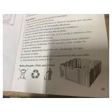 Costway 14 Panels Baby Safety Playpen Kids Safety Activity Play Center w/ Drawing Board