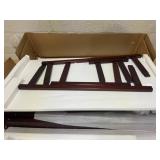 PawHut Wooden Dog Ramp with Removable Guardrails, Non-Slip Surface, 73" Long, Brown