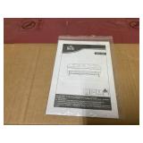 HomCom 44" Tufted Faux Leather Ottoman Storage Bench With Shoe Rack- Crimson Red(missing part b)