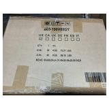 Outsunny 3 Piece Outdoor Bistro Set, Wicker Small Patio Furniture Set with Swivel Glider Chairs for Balcony, Porch, Gray