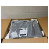 Outsunny Outdoor Gliding Chairs Set Durable Compact for Patio, Bistro Tea Time, Perfect for Couples & Families, Gray