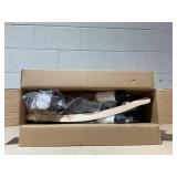 Qaba Kids Plush Toy Rocking Horse Pony Toddler Ride on Animal for Girls Pink Birthday Gifts with Realistic Sounds, Brown