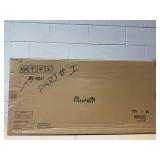 PawHut 45" Extra Large Wooden Hamster Cage, 3-Layer Rat Cage with Opening Roof, PVC Window, Small Animal Habitat for Gerbil, Dwarf & Syrian Hamsters, Natural (Missing Part I, See Photos)