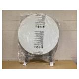 Costway 32 Inch Round Folding Table with Thick Tabletop for Picnic