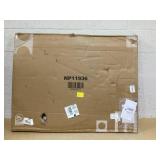 Costway 32 Inch Round Folding Table with Thick Tabletop for Picnic