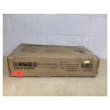 kleankin Bathroom Sink Cabinet, Pedestal Sink Cabinet with Adjustable Shelf, White