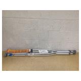 Medline Crutch Aluminum Red-Dot Tall Adult