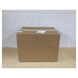 HOMCOM 21" Large Rustic Lantern Decorations, Hanging Wooden Metal Indoor Covered Outdoor Lantern for Home Decor (No Glass), Black and Distressed Natural Wood Color