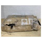 Giantex Mobile Stand up Desk, Height Adjustable, 24"D x 22"W x 49"H (Used, Maybe Missing Hardware)