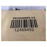 Costway 14 Inch Kids Bike with Basket Doll Seat & Colorful Streamers 2 Training Wheels Pink