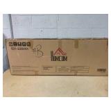 HOMCOM Semi-Circle End of Bed Bench with Tufted Design ...(missind part b x2)