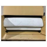 Twin Size Folding Bed With Memory Foam Mattress And Heavy-Duty Metal Frame (Slightly used, Attempted To Assemble)