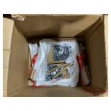 HASEEB  Swivel Counter Height Bar Stools Set of 2