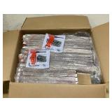 HOMCOM 26.25" Counter Height Bar Stools, Tufted Wingback Armless Upholstered Dining Chair with Rubber Wood Legs, Set of 2, Gray